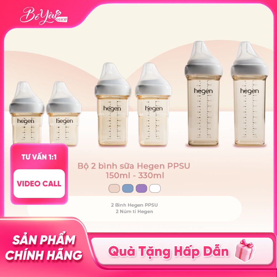 Bình Sữa Hegen PPSU - Bé Yêu Shop