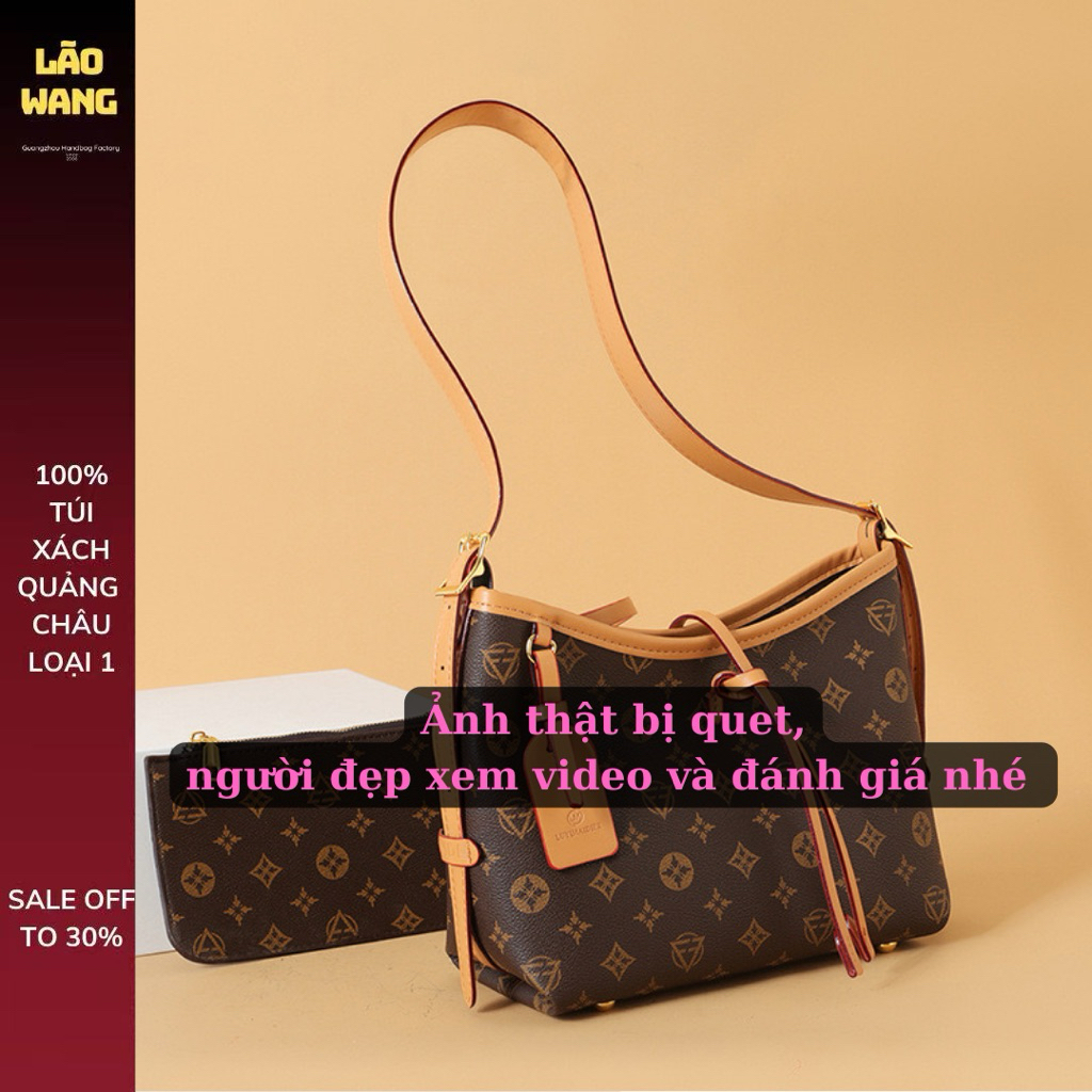 Túi Xách Nữ Tote Lớn Chất Liệu Da PU Đeo Vai Đi Làm Đi Học Phong Cách Thanh Lịch (Mã L023)