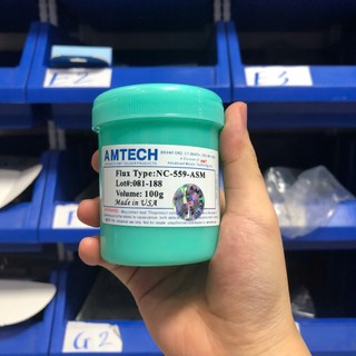 Mỡ Hàn Chuyên Dụng Amtech 100G – Flux Hàn Chính Hãng, sửa chữa điện tử, điện thoại
