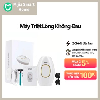  Máy Triệt Lông Không Đau Chính Hãng Tẩy Lông Vĩnh Viễn Lông Nách Lông Tay Chân 5 cấp công nghệ IPL 