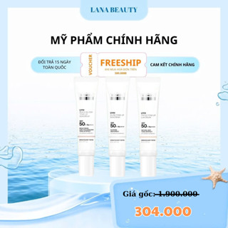 Kem chống nắng BIOMEEK huyết tế bào UVM SUNCREAM che khuyết điểm nâng tone SPF 50+ 40ml DadeStore