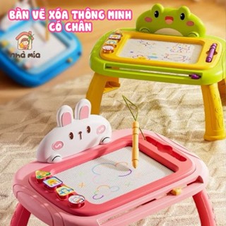 Bàn vẽ xóa thông minh có chân cho bé Tiệm Nhà Mía, bảng vẽ từ tính đồ chơi sáng tạo