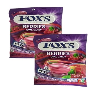Kẹo Fox's Trái Cây 125g - 180g (Dạng gói - Lon thiếc - Hộp giấy)