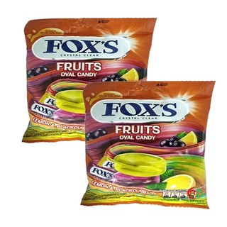 Kẹo Fox's Trái Cây 125g - 180g (Dạng gói - Lon thiếc - Hộp giấy)