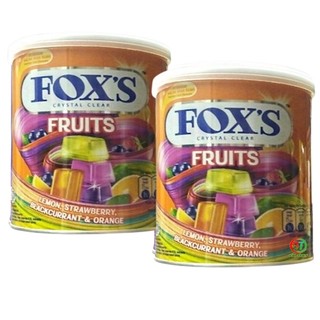 Kẹo Fox's Trái Cây 125g - 180g (Dạng gói - Lon thiếc - Hộp giấy)