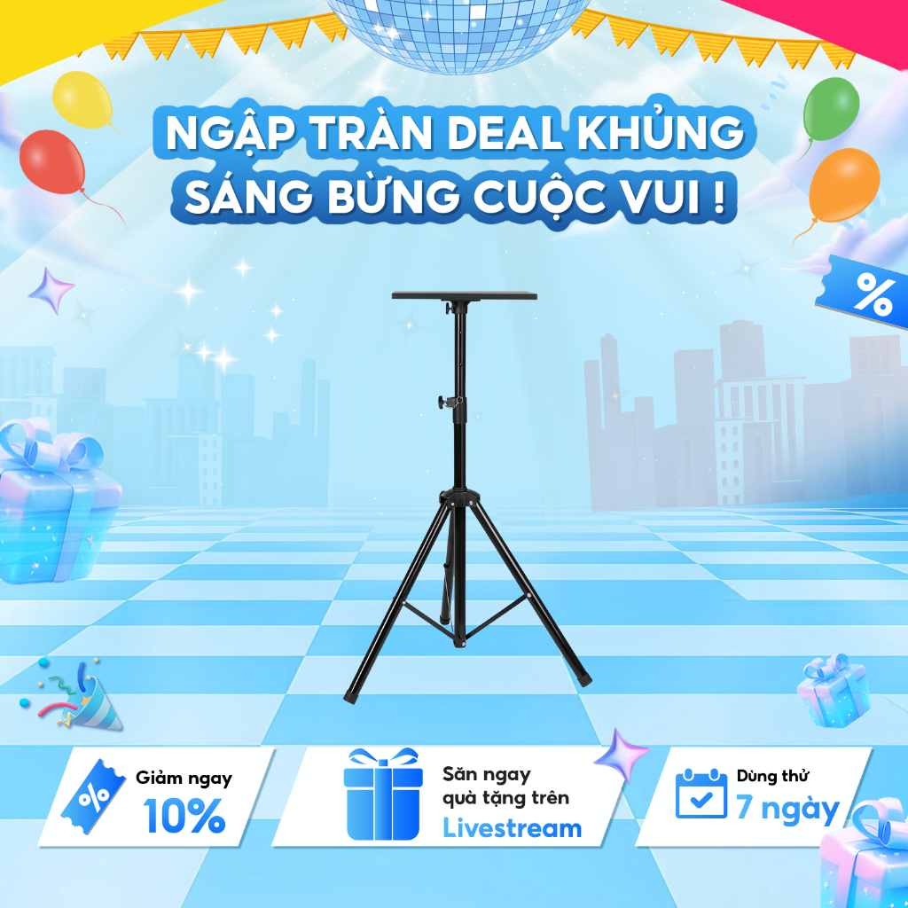 [ CAO CẤP ] Kệ Để Máy Chiếu 3 Chân Di Động