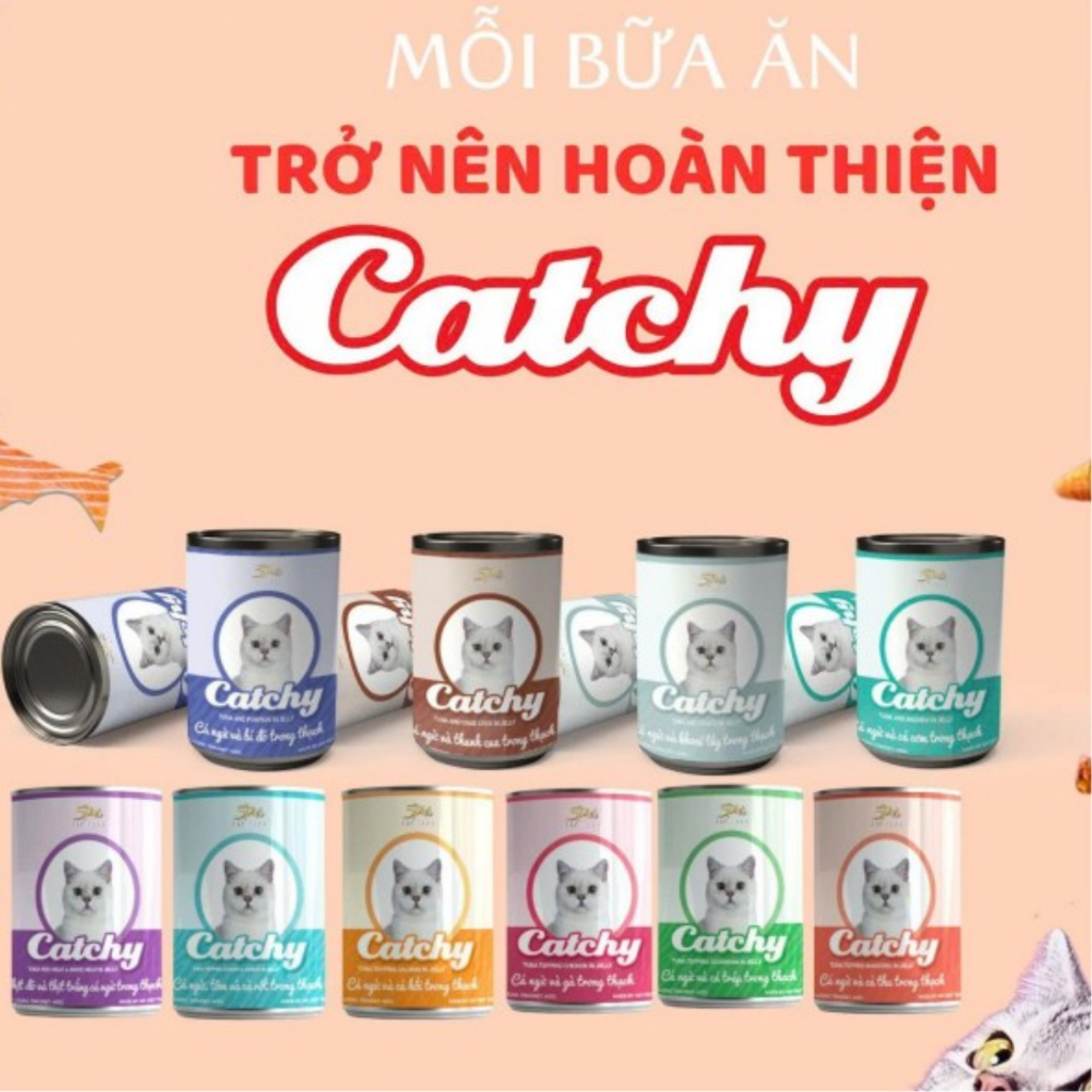 Pate Catchy Lon 400g