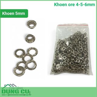 Túi 500 Khoen ore bạc có long đen