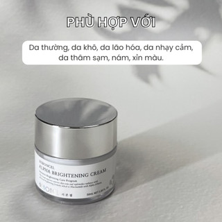Kem dưỡng làm trắng da, mờ nám tích cực Reboncel Alpha Brightening Cream - 50ml