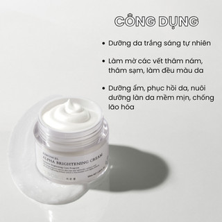 Kem dưỡng làm trắng da, mờ nám tích cực Reboncel Alpha Brightening Cream - 50ml
