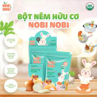 Bột nêm hữu cơ cho bé Nobi Nobi (Từ 12 tháng tuổi)