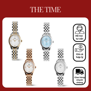 (Tặng vòng tay) Đồng hồ nữ DW - Đồng hồ đeo tay nữ Daniel Wellington Ophelia Mini dây thép - link
