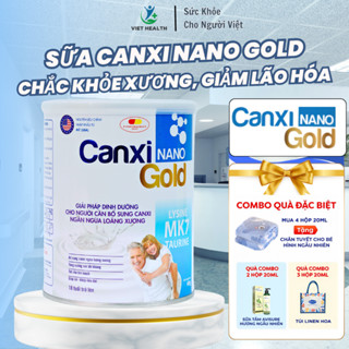 Sữa Bột Người Lớn Canxi Nano Gold - Bổ Sung Canxi, Ngừa Loãng Xương, Tăng Cường Sức Khỏe, Não Bộ
