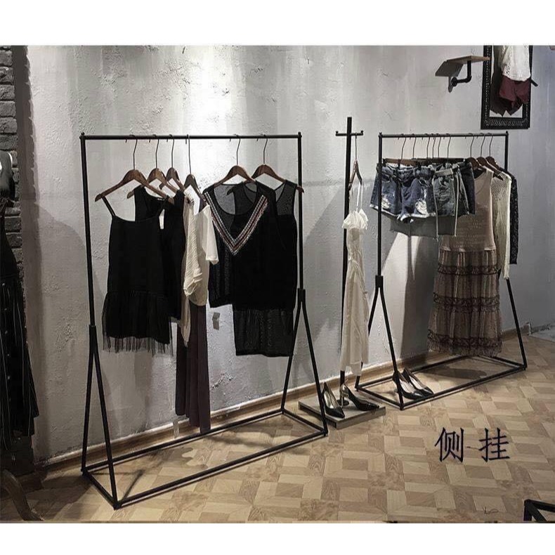 Kệ Treo Quần Áo YU- Khung Sắt Sơn Tĩnh Điện, Phù Hợp Shop & Gia Đình