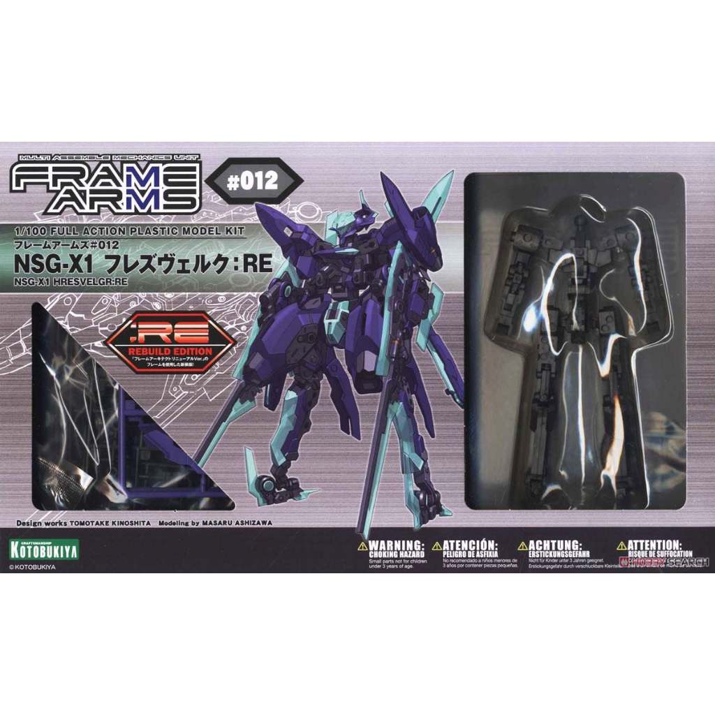 Mô hình 1/100 NSG-X1 Hresvelgr RE (Plastic Model)