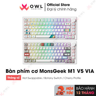 Bàn phím cơ MonsGeek M1 V5 VIA - Recycling/ 1980s (Hàng chính hãng)