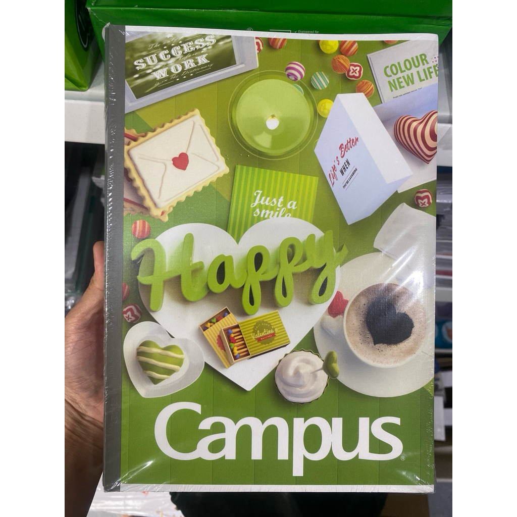[Combo 5] vở kẻ ngang Campus 80trang, vở Campus kẻ ngang 80trang, vở Campus dòng kẻ ngang