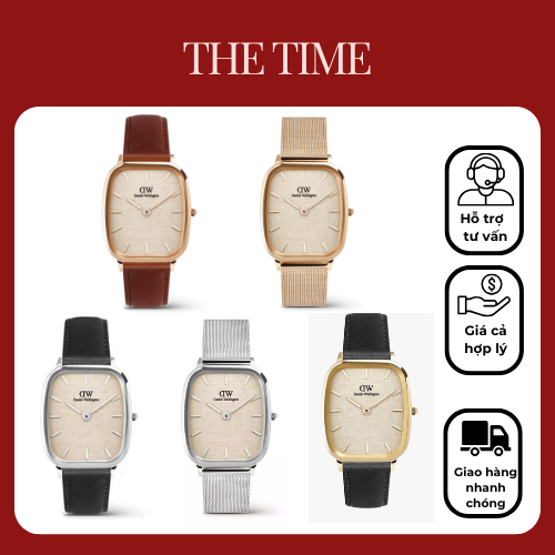 (Tặng vòng tay) Đồng hồ DW. nam - Đồng hồ Daniel Wellinton  Marlon ST Mawes Linen