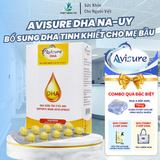  Viên Uống Bổ Sung DHA Cho Mẹ Bầu Avisure DHA - Bổ Sung Dưỡng Chất DHA EPA Khi Mang Bầu & Sau Sinh 