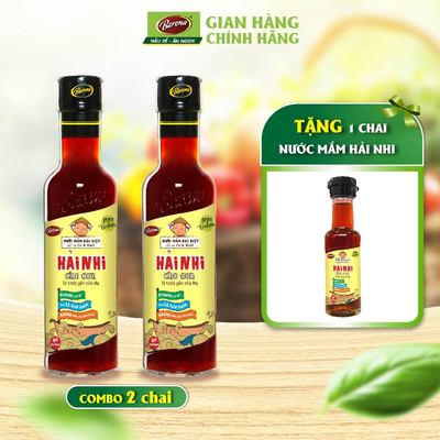 Nước Mắm Hải Nhi Barona 250ml, Mua 2 chai TẶNG 1 chai Nước Mắm Hải Nhi Barona 50ml