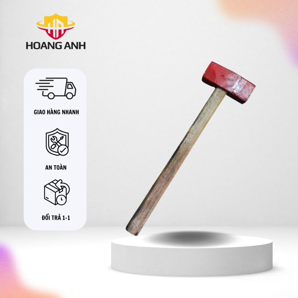 Búa tạ thoát hiểm PCCC cứu nạn cứu hộ loại 2kg và 5kg