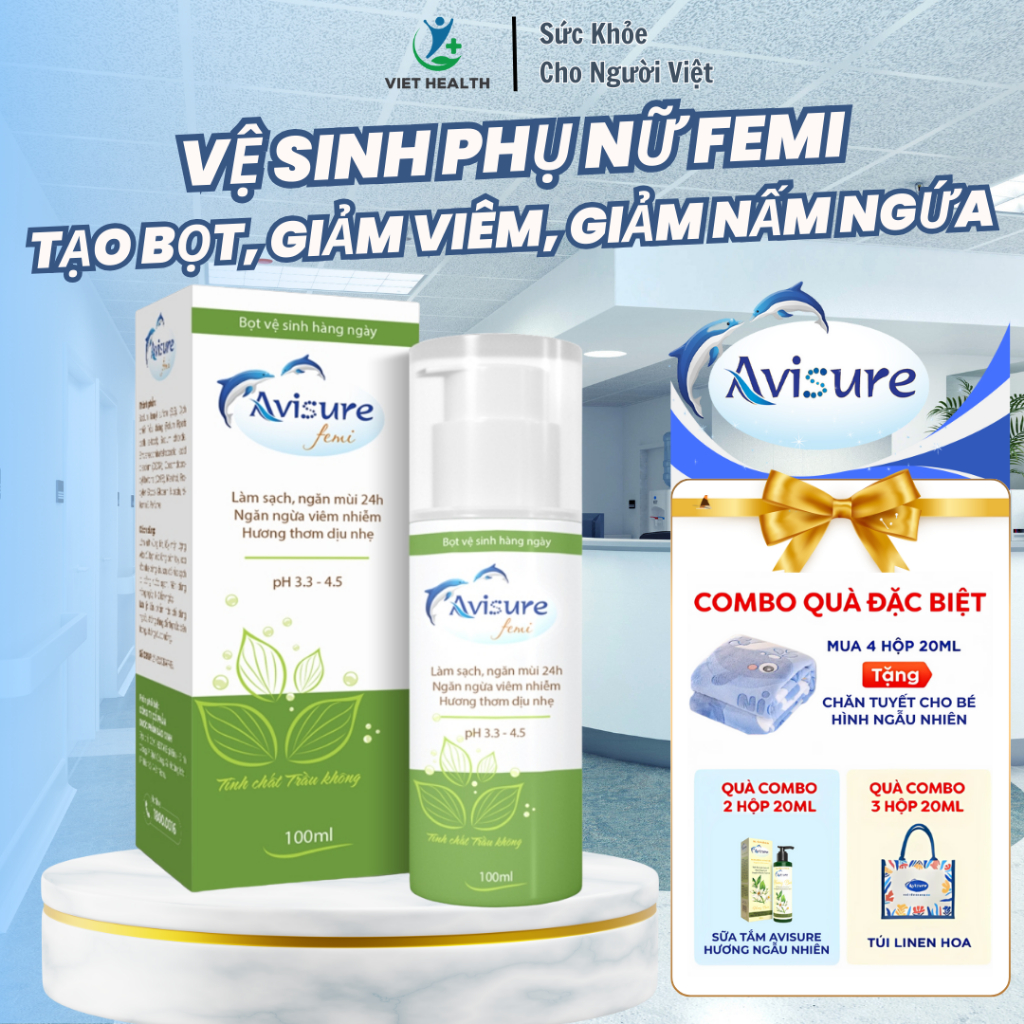 Quà Tặng Dung Dịch Vệ Sinh Phụ Nữ Khi Mua 1 Đơn Hàng