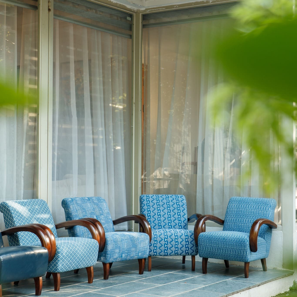 Ghế salon vải organic hoa Dreamers