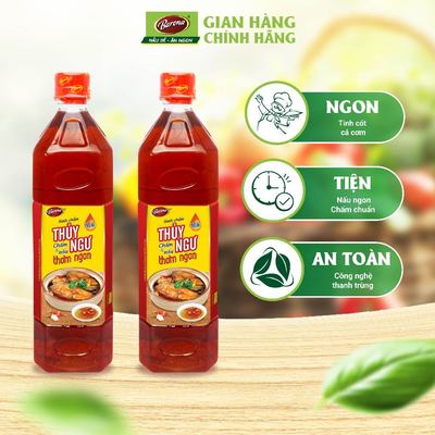 Nước Chấm Thủy Ngư Barona 900ml, combo 2 chai