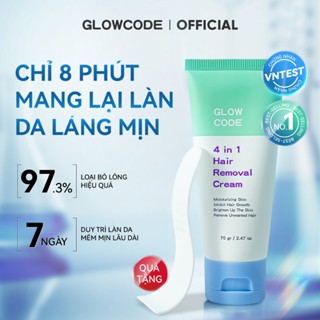  Kem tẩy lông Glowcode tẩy lông nách tay chân tẩy lông an toàn không đau rát với Niacinamide 70g 