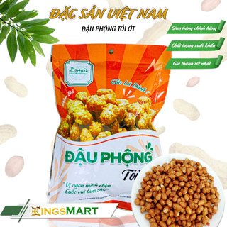 [Siêu tiết kiệm] Combo 50 Đậu phộng tỏi ớt LAMIA TRƯỜNG PHÁT - Đặc sản Ninh Bình - Túi 65g - Kingsmart