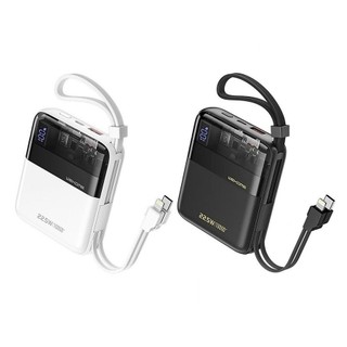 cục tích điện WEKOME WP-309 10000mAh USB QC 22.5W, TypeC PD 20W, Kèm 2 cáp sạc - Phụ Kiện Sỉ 1986