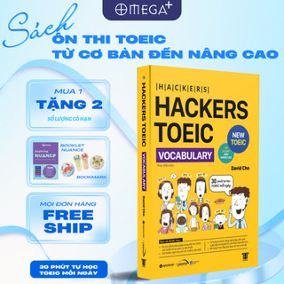  Sách: Hackers TOEIC Vocabulary - For All Levels - Từ Cơ Bản Đến Nâng Cao  Dòng Sách TOEIC Bán Chạy Top 1 HÀN QUỐC  