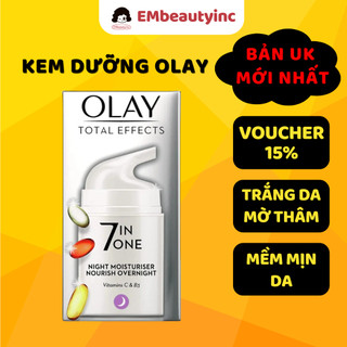   BẢN UK  Kem Dưỡng Olay Total Effects 7in1 Ngày Và Đêm Cho Da Mặt Dưỡng Trắng Sáng Da 