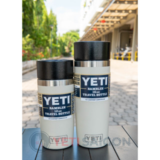 [YETI SAIGON] Bình Giữ Nhiệt YETI Rambler Travel Bottle 12oz / 16oz – Giữ Nóng Lâu, Giữ Lạnh Cực Tốt, Chống Tràn