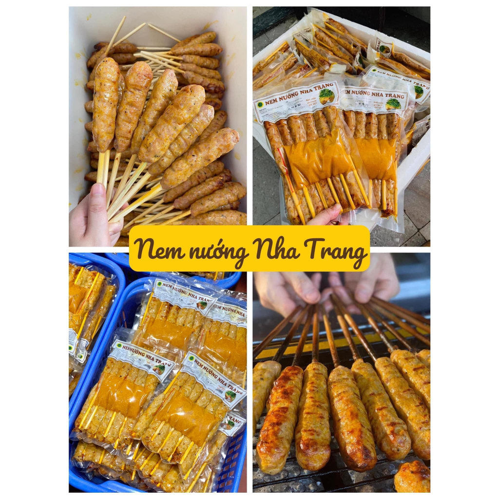Nem nướng Nha Trang dạng que 500gr kèm sốt chấm gia truyền [HN giao hàng hỏa tốc] - Ảnh 4