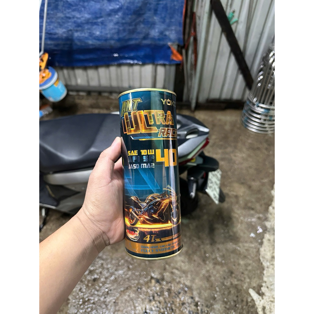 Dầu Nhớt Xe Máy Tổng Hợp Cao Cấp  YOKO ULTRA RACING 10W40 SP 1 lít