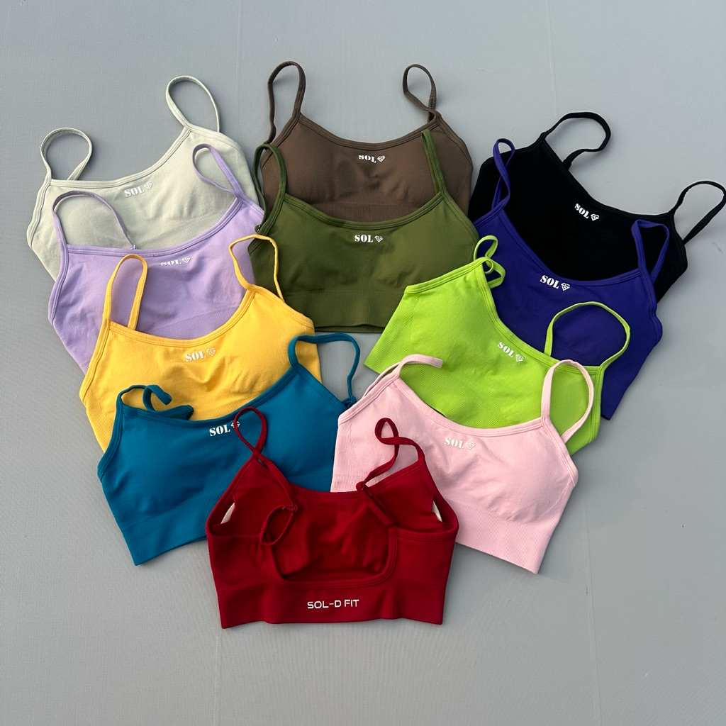 Áo bra SOL-D FIT [19 màu] cao cấp. Áo ngực thể thao tập gym,yoga. Bra Fit U | BigBuy360 - bigbuy360.vn