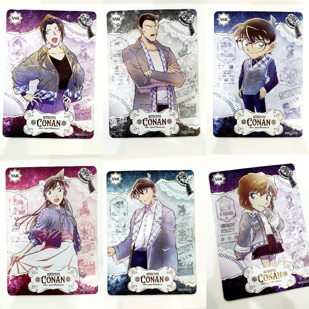 [Off] Card Hình Bo Góc - Detective Conan | Thám Tử Lừng Danh Conan | Thẻ nhân phẩm Conan, pack conan
