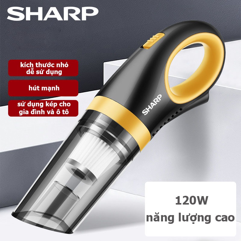 Sharp Máy hút bụi ô tô cầm tay 4 trong 1