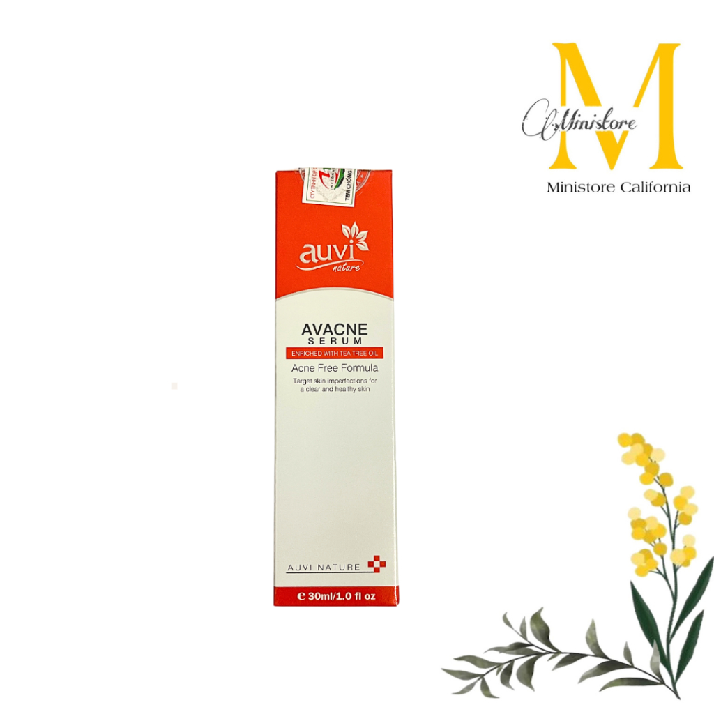Tinh chất hỗ trợ cải thiện mụn, điều tiết nhờn Auvi Nature Avacne Serum 30ml