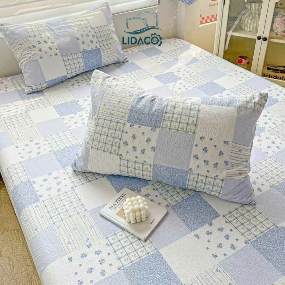 Vỏ gối nằm, vỏ gối ôm cotton Icy LIDACO mềm mát đồng bộ set ga gối nhiều mẫu lựa chọn (1 chiếc)