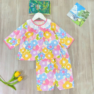 9-32kg Bộ lanh/ bộ tole mặc ngủ BÉ GÁI TAY DÀI QUẦN DÀI