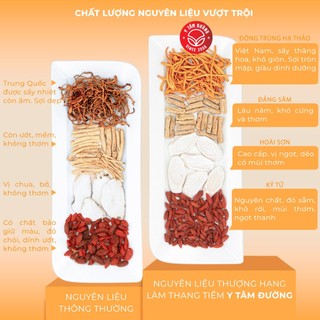 Thang hầm gà - Gói gia vị thảo mộc tiềm gà