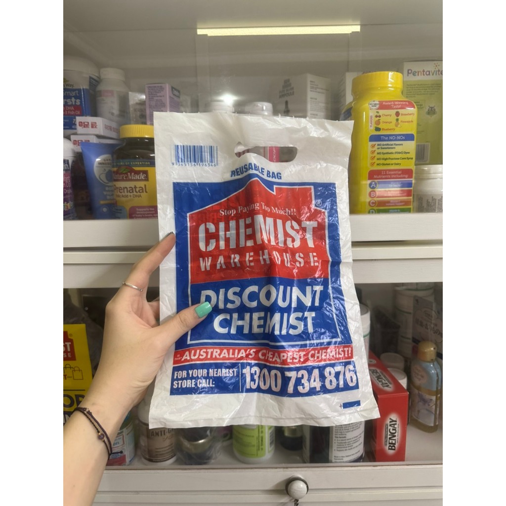 Túi mua tại Chemist Warehouse