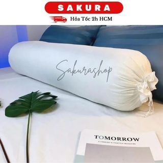  Gối ôm ép hơi dài mềm mịn 100x35cm 100% gòn đàn hồi cao cấp - gối ôm người lớn gối ôm hơi 
