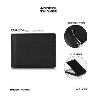 Ví Bóp Da Nam Nữ Nhỏ Gọn Mini OREN V1 Đựng Thẻ Nhiều Ngăn Unisex | UNDER THINKER