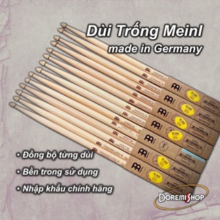  Dùi Trống Meinl American Hickory drumstick 5A 5B 7A - Made in Germany 