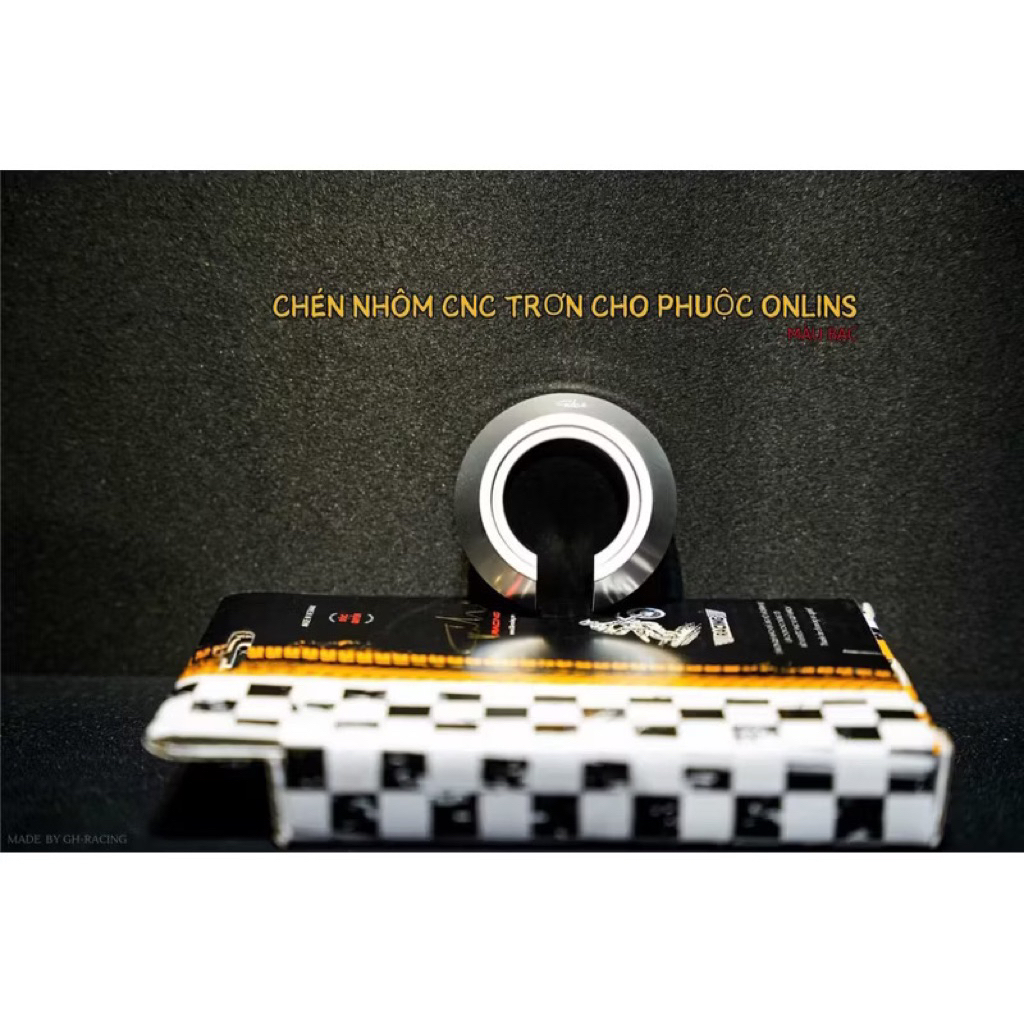 Chén phuộc Ohlins nhôm CNC GH racing