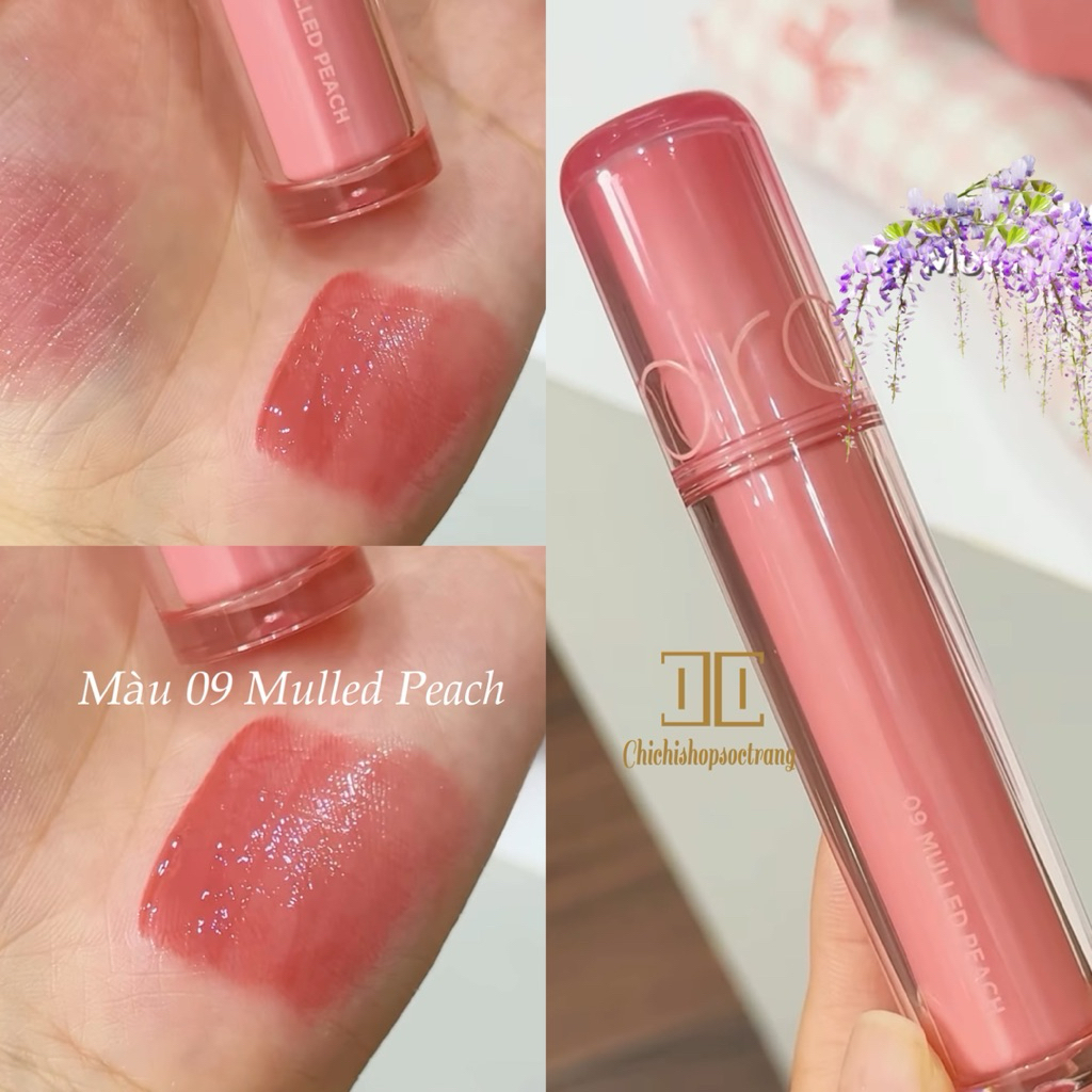 Romand Son bóng mẫu mới màu 09 Mulled Peach hồng đào ngọt ngào