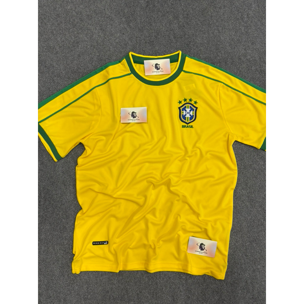 Áo bóng đá Retro Brazil 1998